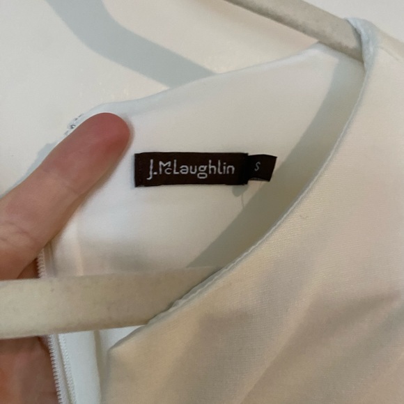 WHITE J MCLAUGHLIN DRESS - Picture 3 of 7